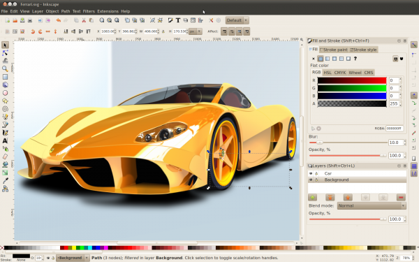 inkscape screenshot