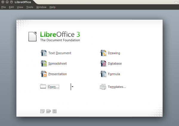 libreoffice 3 screenshot